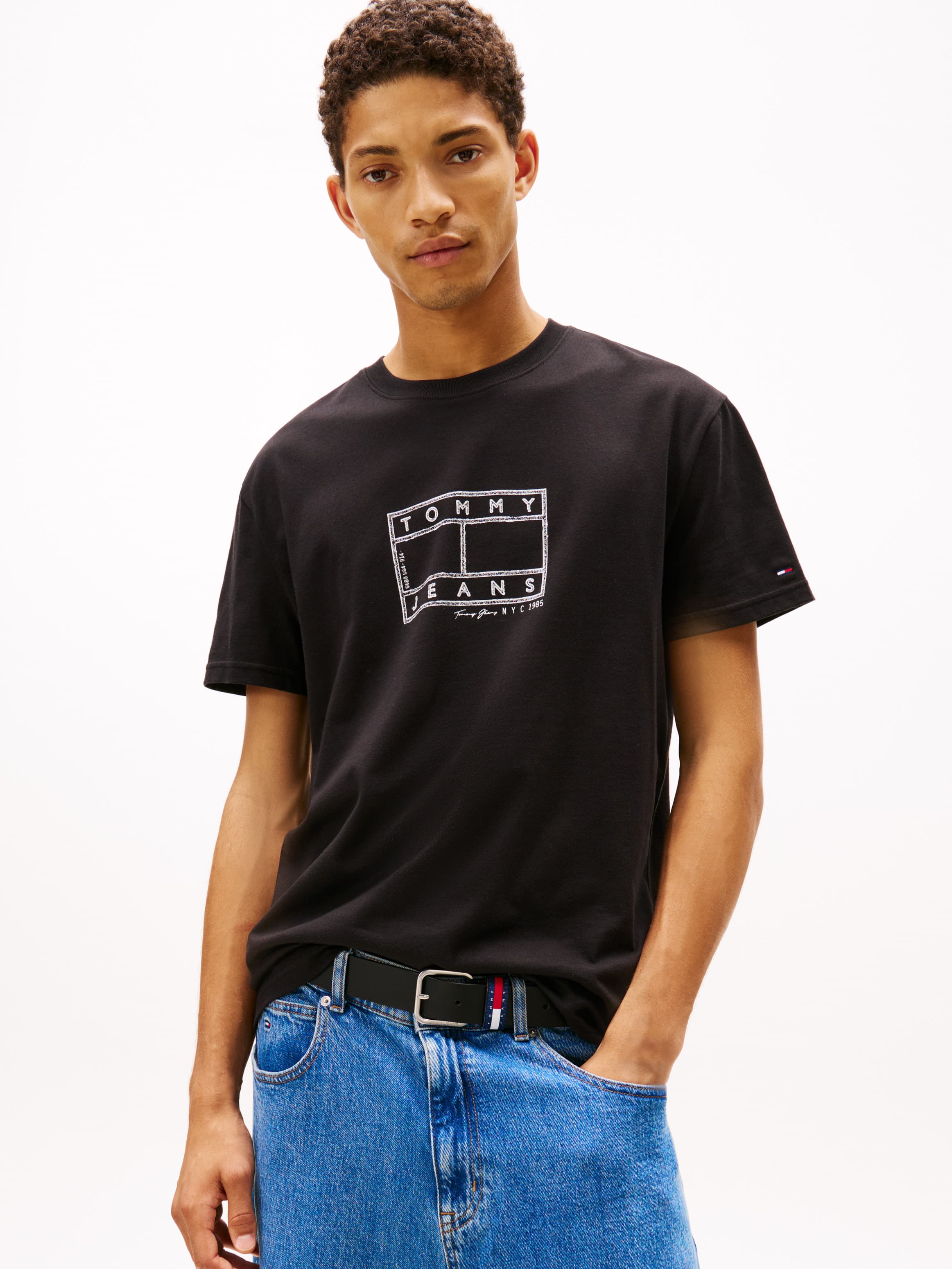 Logo Stamp Crew Neck T-Shirt