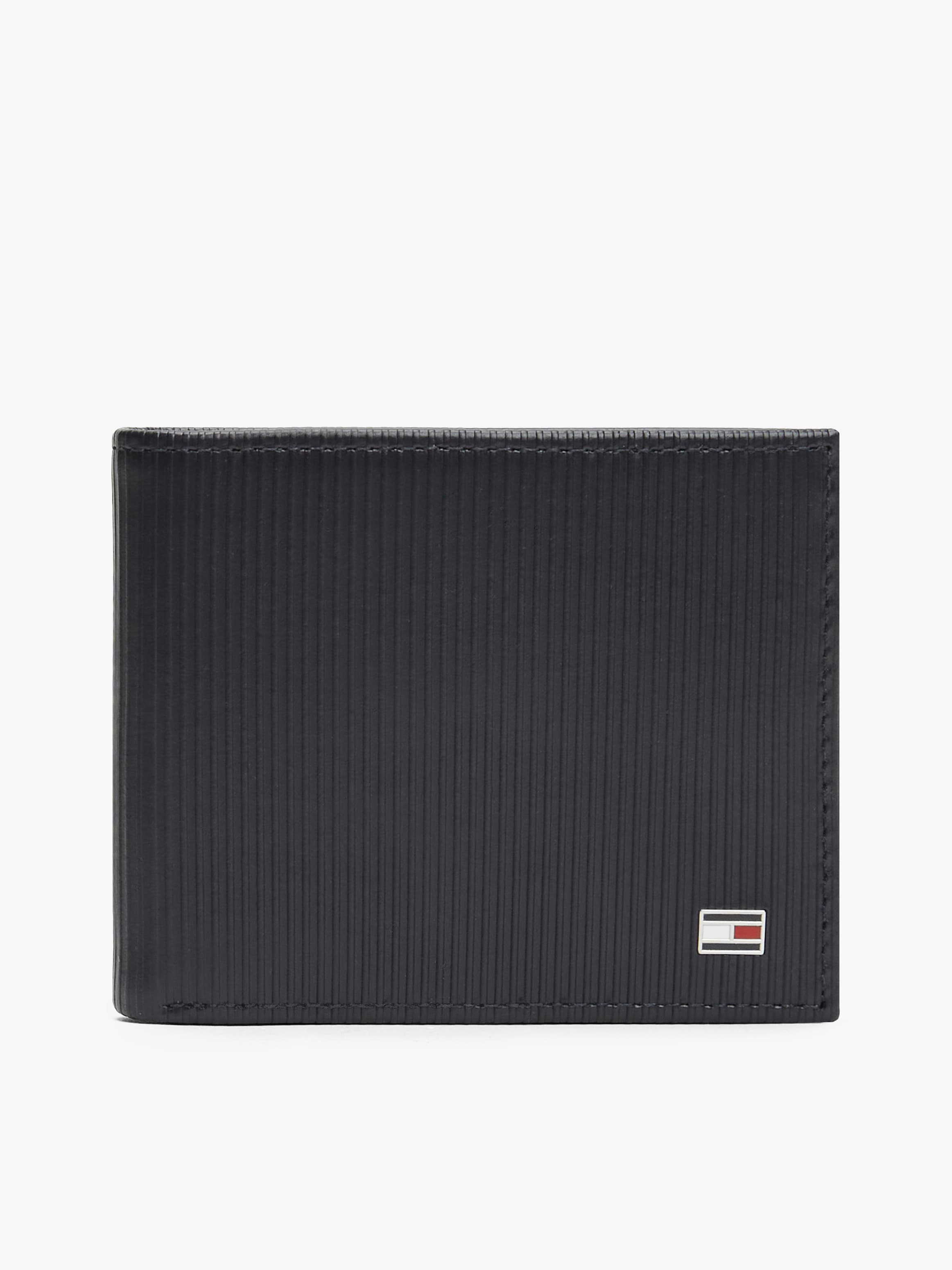 Hilfiger Flag Bifold Leather Credit Card Wallet