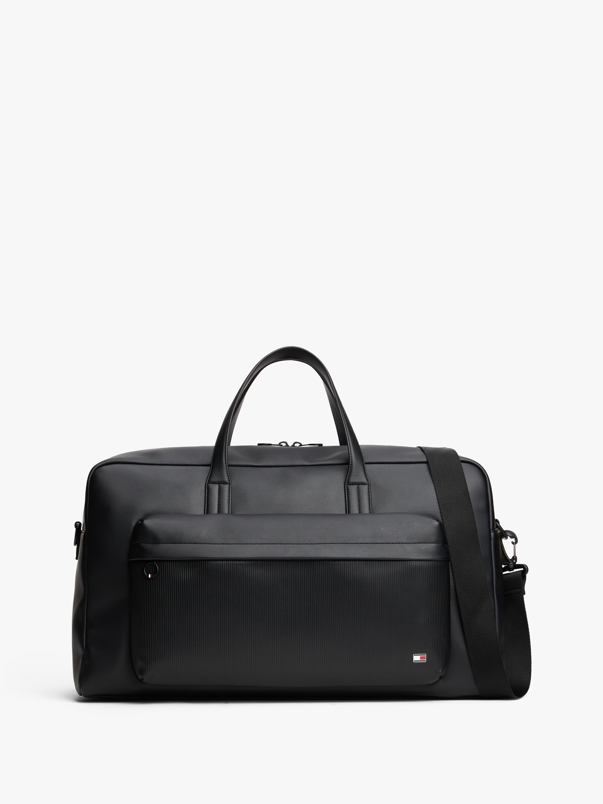 Hilfiger Flag Ribbed Pocket Duffel Bag